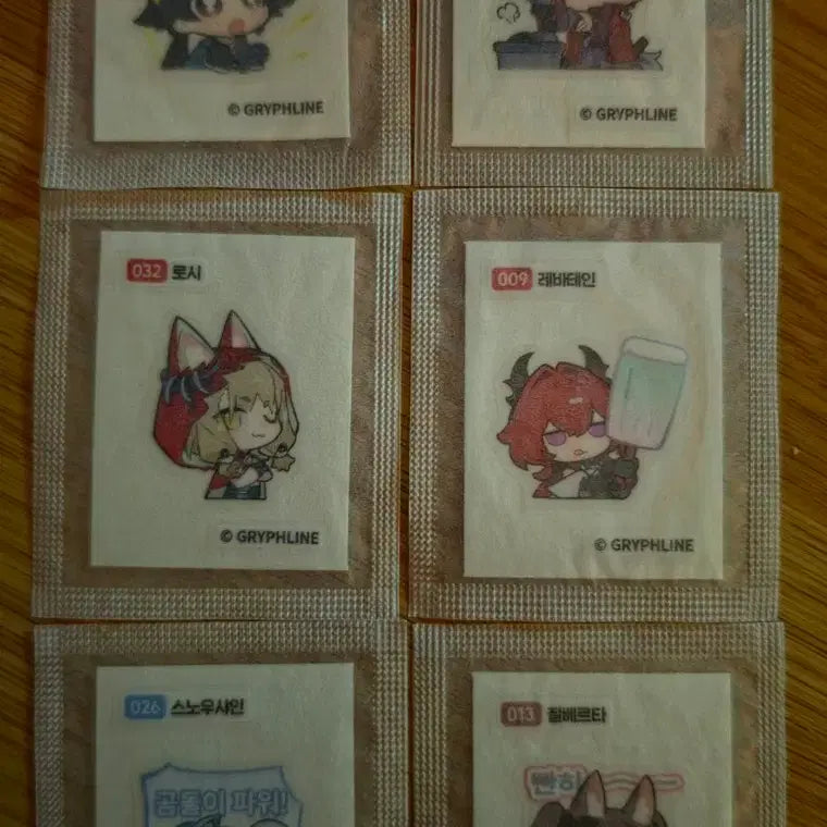 [BUNJANG] Arknights Sticker Bundle Set / 명일방주 띠부씰 일괄판매