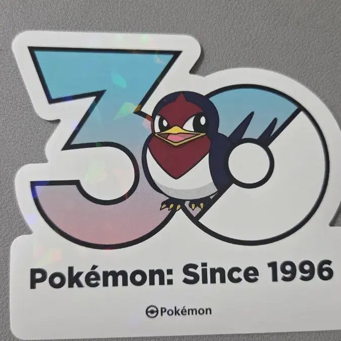 [BUNJANG] Pokemon 30th Anniversary Tailo Hologram Sticker / 30주년 포켓몬 스티커 테일로