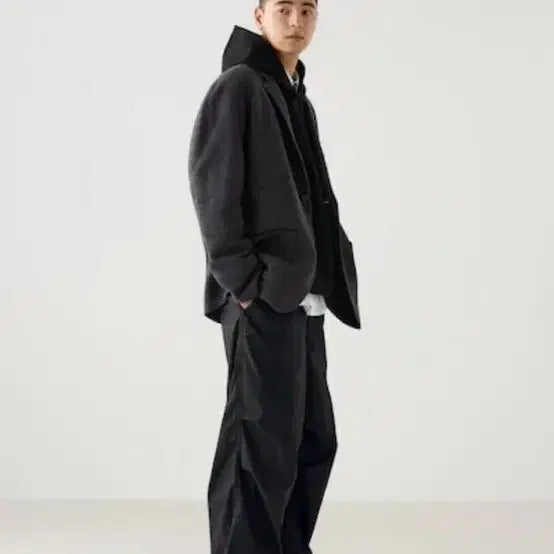 [BUNJANG] Uniqlo U Wide Parachute Pants Black S / 새상품 유니클로 C 와이드 파라슈트 팬츠 블랙 U