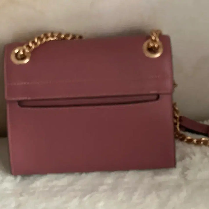 [BUNJANG] Lovecat Pink Chain Shoulder Bag / 러브캣 핑크 체인 숄더백