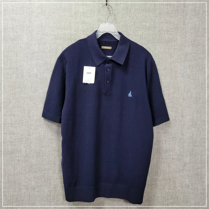 [BUNJANG] Beanpole Navy Short Sleeve Knit Polo Shirt Men&