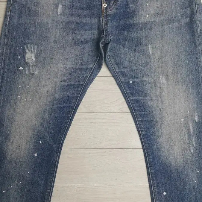 [BUNJANG] Dsquared2 Neon Gene Cool Guy Fit Denim Jeans (Size 32) / 디스퀘어드2 정품(사방스판) 네온진 쿨가이핏데님 32인치(No.4)