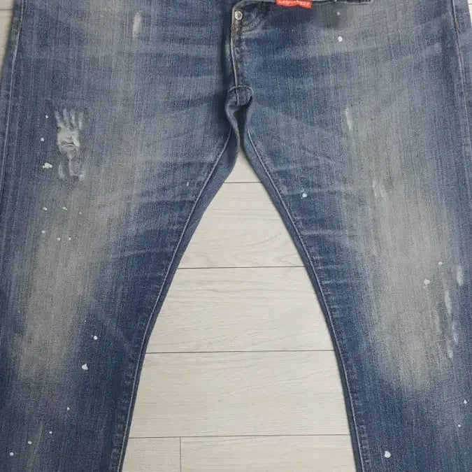 [BUNJANG] Dsquared2 Neon Gene Cool Guy Fit Denim Jeans (Size 32) / 디스퀘어드2 정품(사방스판) 네온진 쿨가이핏데님 32인치(No.4)