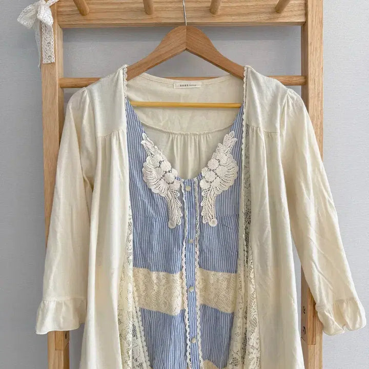 [BUNJANG] Axis Farm Patch Cardigan Dress / 엑시스팜) 패치가디건원피스