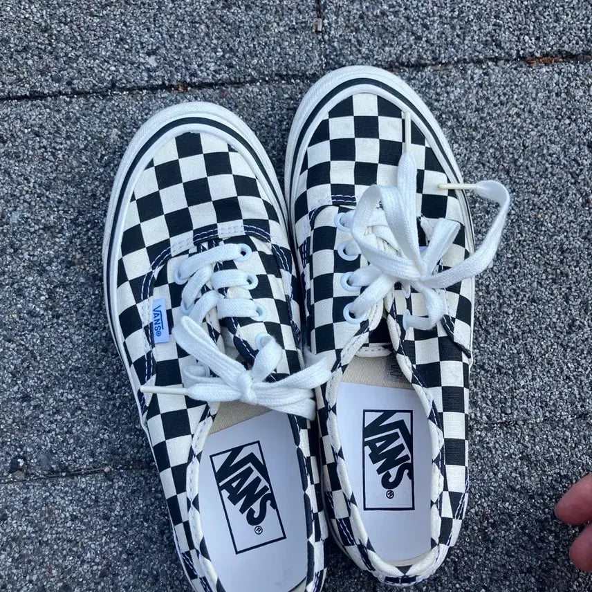 [BUNJANG] Vans Anaheim Authentic Checkerboard Style 44 / 반스 애너하임 어센틱 체커보드 스타일44 230