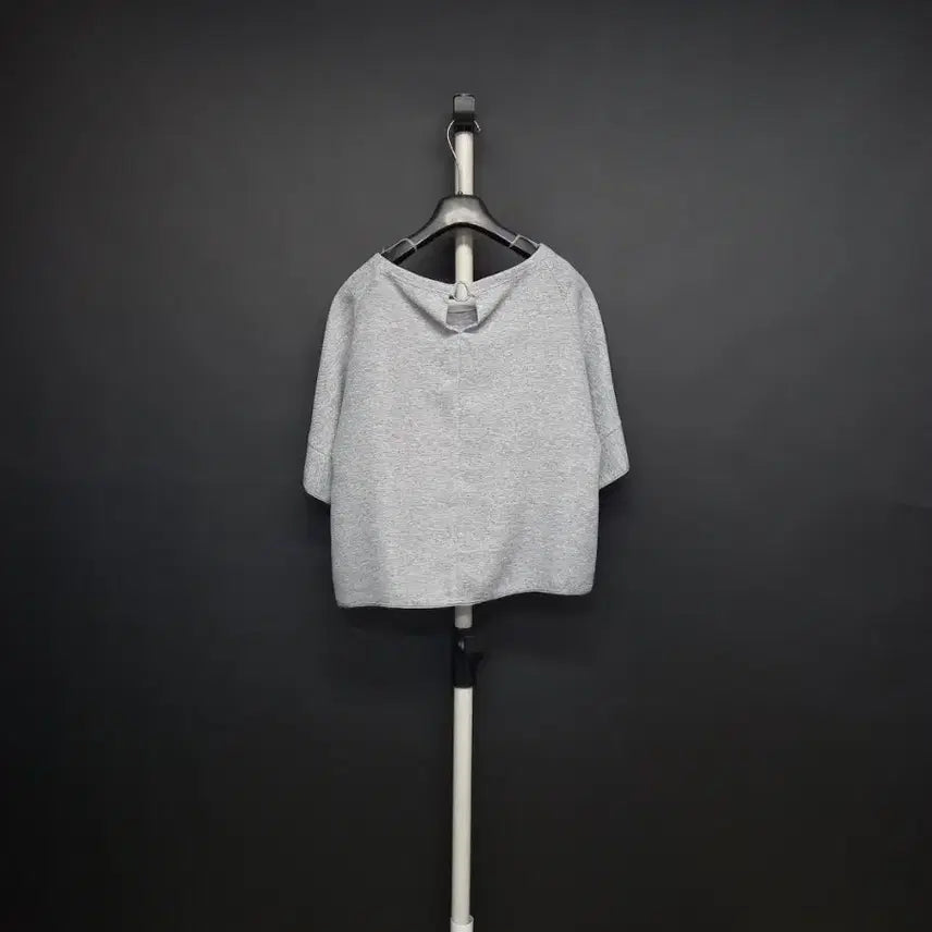 [BUNJANG] Nice Claup Spring Summer Short Blouse Grey / 새 나이스클랍 춘하 숏 블라우스 55.66