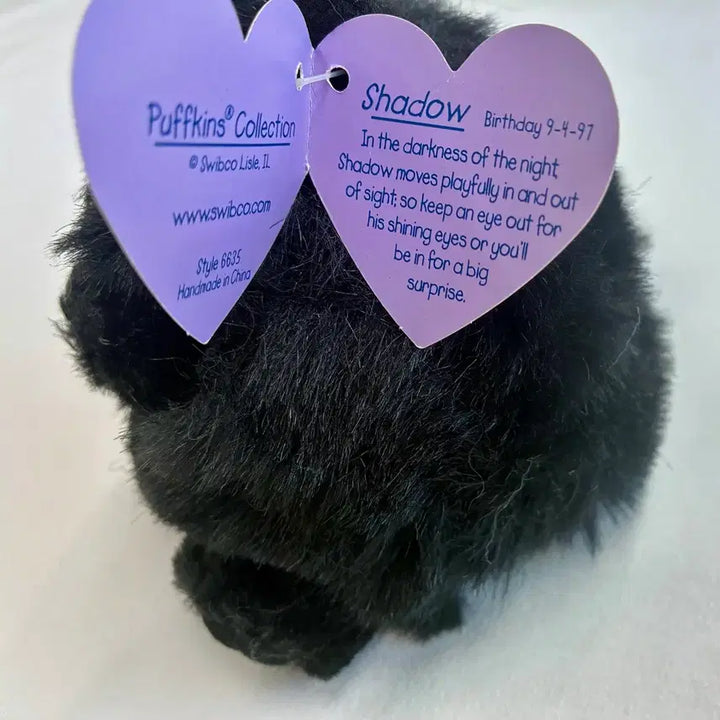 [BUNJANG] Puffkins Shadow Cat Plush / Puffkins Shadow 검고인형 펍킨스 퍼프킨스
