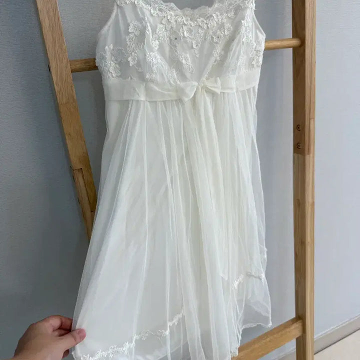 [BUNJANG] Lace Detail Slip Dress / 레이스디테일 슬립원피스