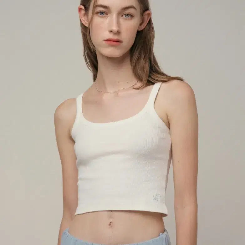 [BUNJANG] Homebody Things Baby Crop Top Ivory / 홈바디띵즈 Baby Crop Top Ivory