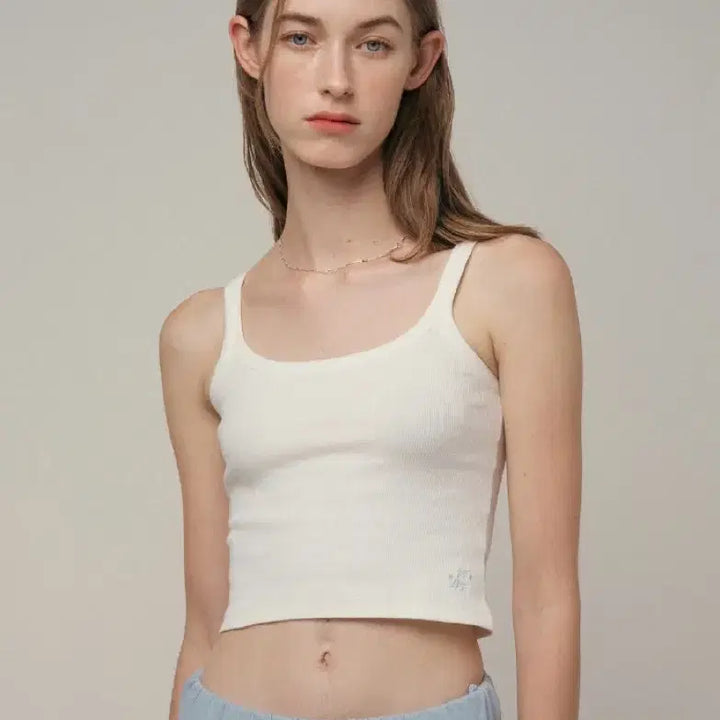 [BUNJANG] Homebody Things Baby Crop Top Ivory / 홈바디띵즈 Baby Crop Top Ivory