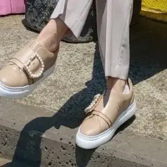 [BUNJANG] SUECOMMA BONNIE Cubic Embellished Sneakers (Size 240) / 슈콤마보니 스니커즈 370