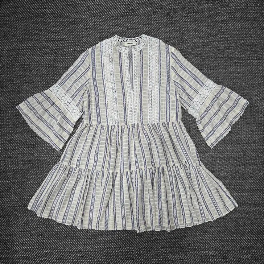 [BUNJANG] Sandro Flare Mini Dress / 산드로 플레어 미니 원피스