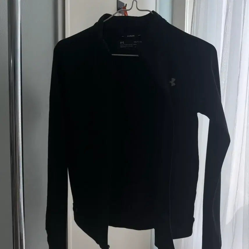 [BUNJANG] Under Armour Black Full-Zip Fleece Jacket SM / 언더아머 블랙 집업 SM