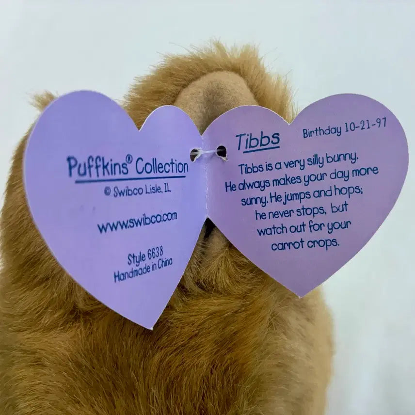 [BUNJANG] Puffkins Tibbs Eastern Cottontail Rabbit Plush / Puffkins Tibbs 동부 솜꼬리 토끼 인형