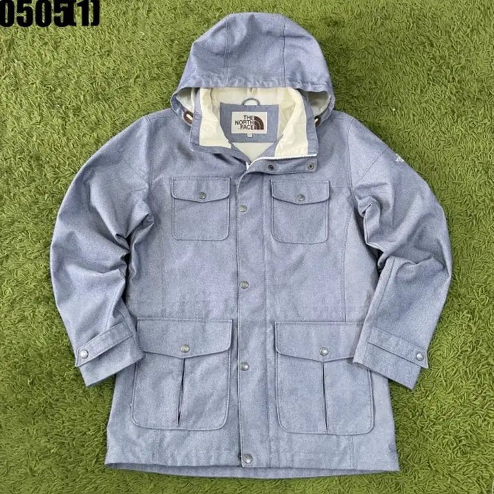 [BUNJANG] The North Face Hooded Coat Jacket Blue Men&