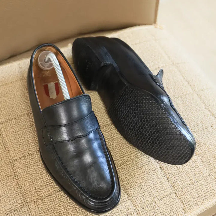 [BUNJANG] Bally Classic Penny Loafers Black / BALLY 발리 클래식 페니로퍼 블랙 275