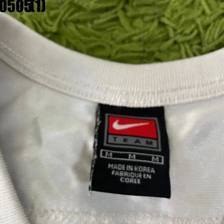 [BUNJANG] Nike White Mesh Football Jersey Short Sleeve M / 나이키 화이트 메쉬 풋볼 져지 반팔 M