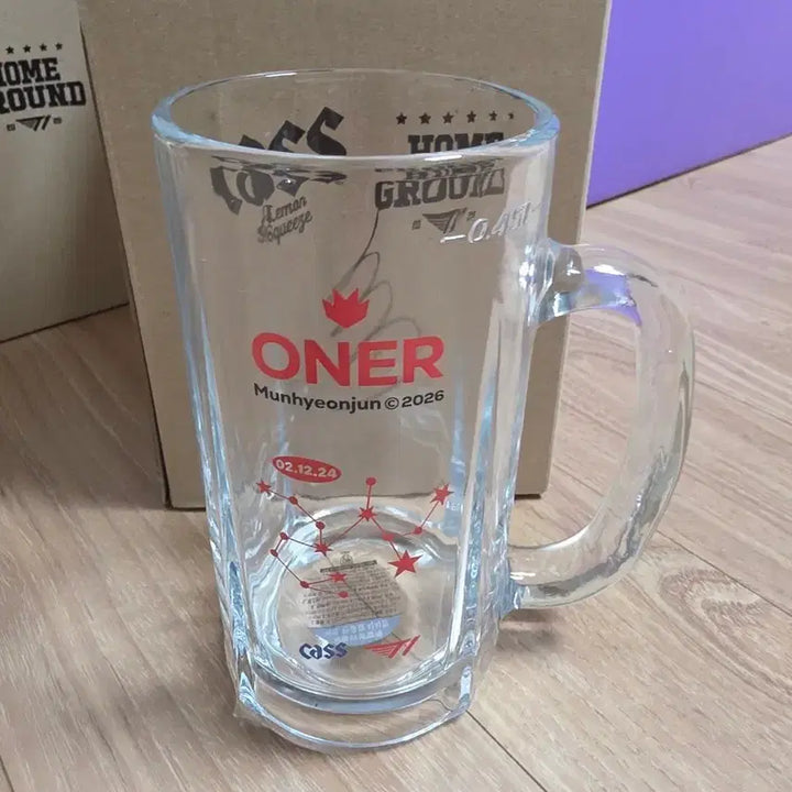 [BUNJANG] T1 x Cass Beer ONER Moon Hyun-jun Beer Glass / T1 카스 오너 ONER 문현준 맥주잔