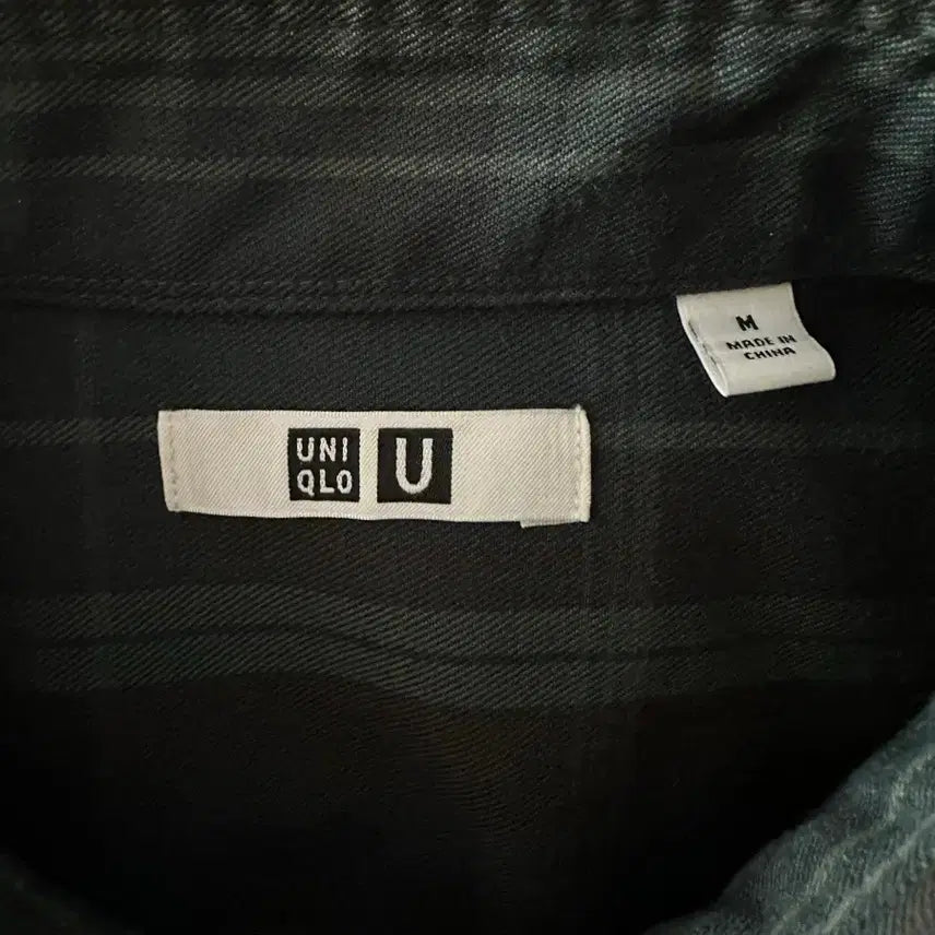 [BUNJANG] Uniqlo U Flannel Check Shirt / 새상품 유니클로 U 체크 셔츠 플라넬