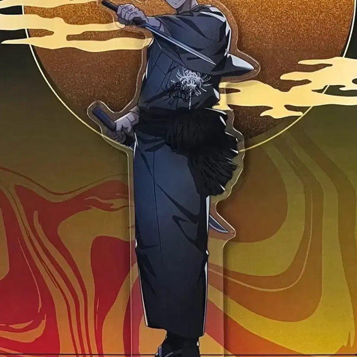 [BUNJANG] Sakando Days Nagumo Black Kimono Acrylic Stand (Sealed) / 사카모토데이즈 블랙기모노 아크릴 나구모 (미개봉) 사카데이