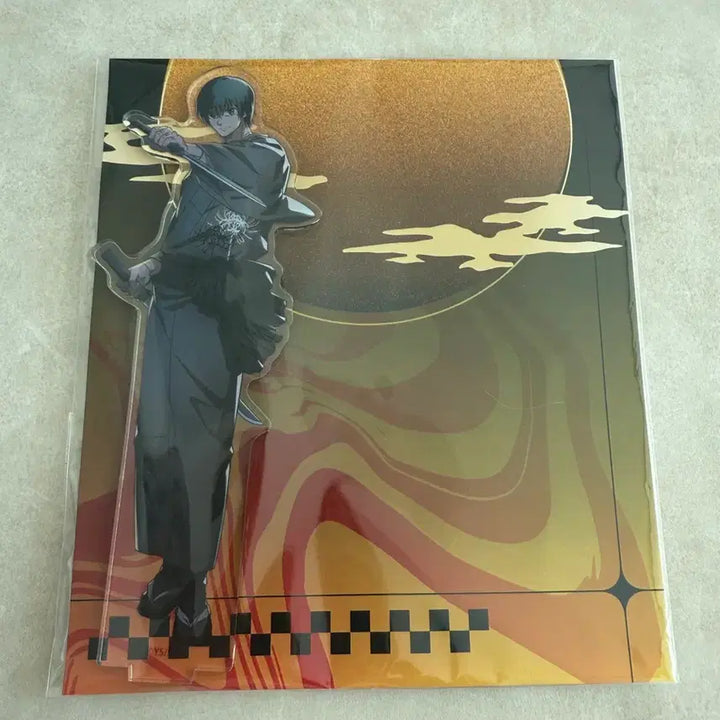 [BUNJANG] Sakando Days Nagumo Black Kimono Acrylic Stand (Sealed) / 사카모토데이즈 블랙기모노 아크릴 나구모 (미개봉) 사카데이