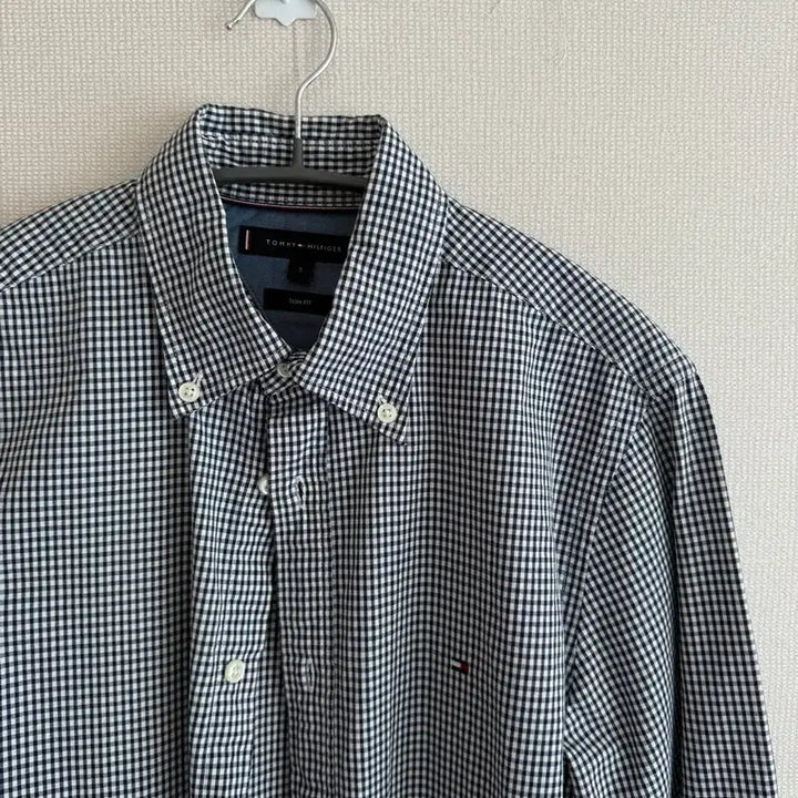[BUNJANG] Tommy Hilfiger Slim Fit Check Shirt Size S / 타미힐피거 체크 셔츠 슬림핏 S