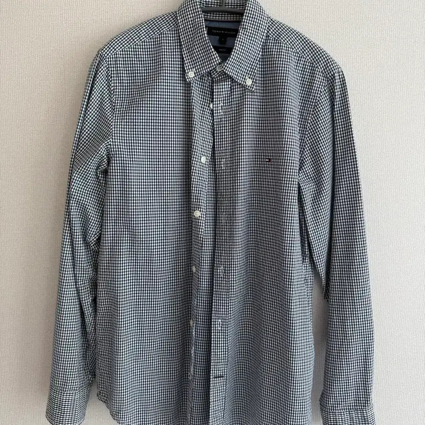 [BUNJANG] Tommy Hilfiger Slim Fit Check Shirt Size S / 타미힐피거 체크 셔츠 슬림핏 S