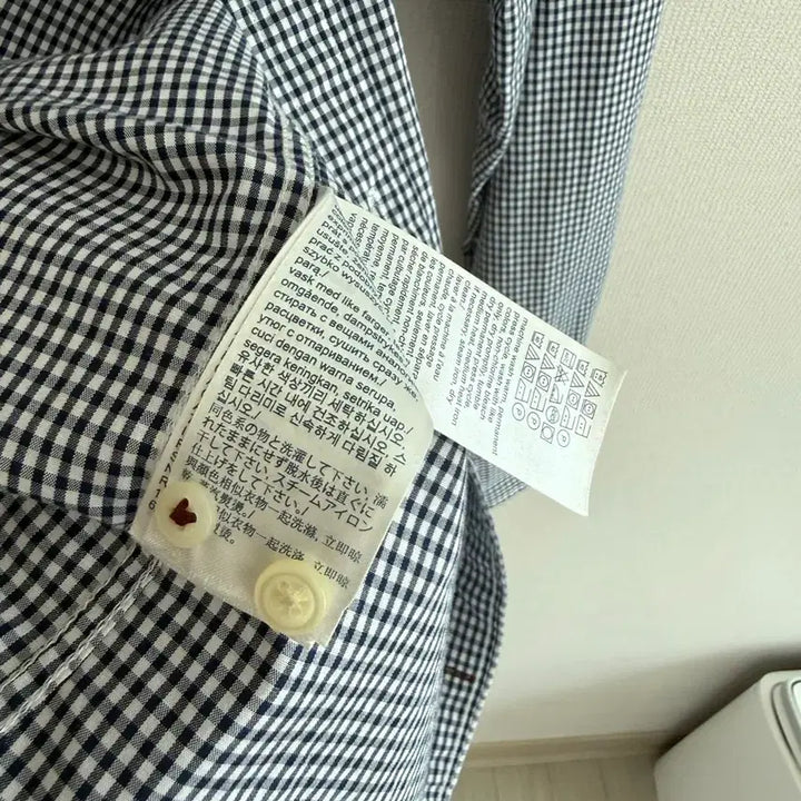 [BUNJANG] Tommy Hilfiger Slim Fit Check Shirt Size S / 타미힐피거 체크 셔츠 슬림핏 S