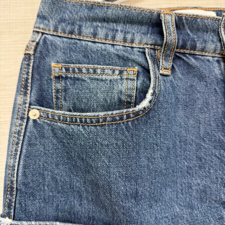 [BUNJANG] Thom Browne Frame Denim Cargo Skirt / 톰그레이하운드 프레임 데님 카고 스커트