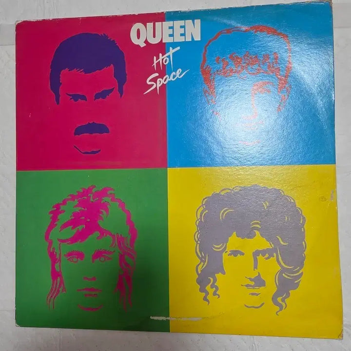 [BUNJANG] Queen Hot Space LP Vinyl / 퀸 Queen Hot Space LP