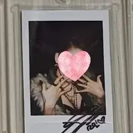 [BUNJANG] KARD Jeon Somin Signed Polaroid / 카드 전소민 KARD 싸인 폴라로이드 싸폴