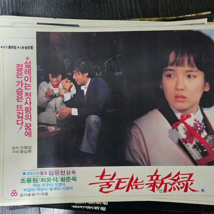 [BUNJANG] Burning Greenery (1959) Lobby Still - Jo Yong-won / 불타는 신록 / 조용원 /고전영화  극장 로비스틸