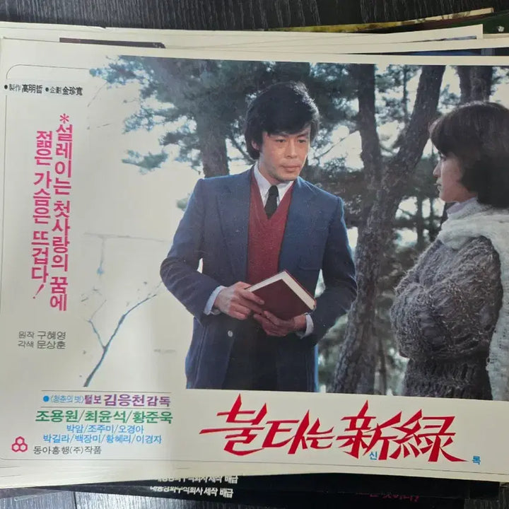 [BUNJANG] Burning Greenery (1959) Lobby Still - Jo Yong-won / 불타는 신록 / 조용원 /고전영화  극장 로비스틸