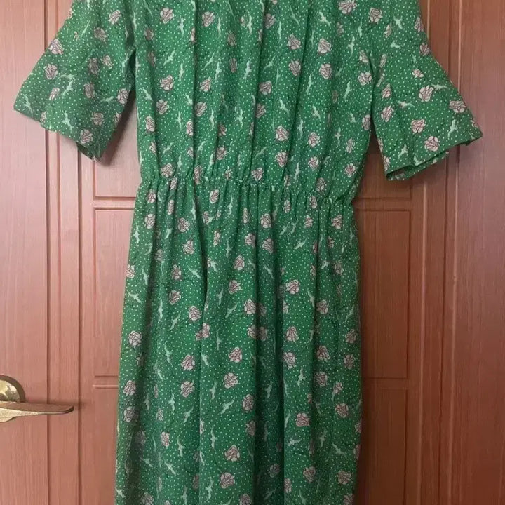[BUNJANG] GU Floral Print Midi Dress / GU 원피스