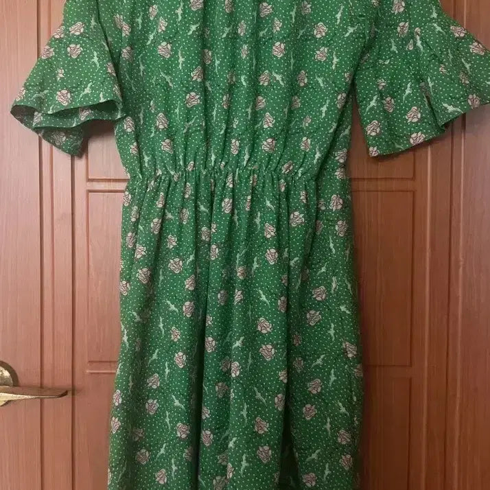 [BUNJANG] GU Floral Print Midi Dress / GU 원피스