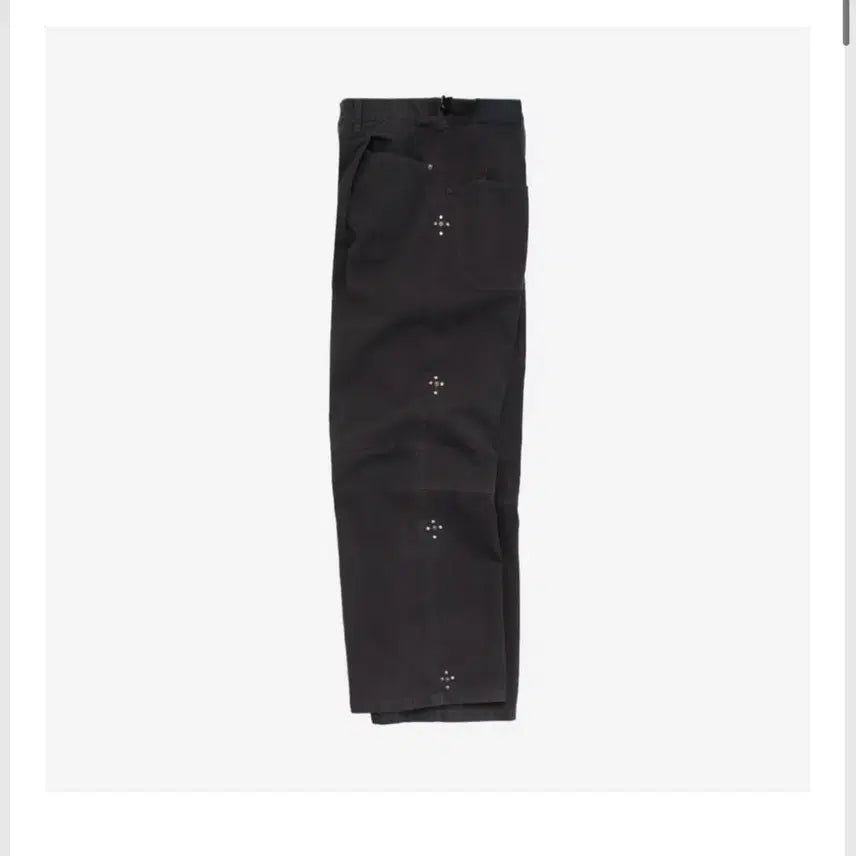 [BUNJANG] Politeuro 1011 Goshima Rivet Flower Vintage Charcoal / [4] 폴리테루 1011 고시마 리벳 플라워 빈티지차콜