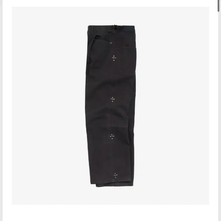 [BUNJANG] Politeuro 1011 Goshima Rivet Flower Vintage Charcoal / [4] 폴리테루 1011 고시마 리벳 플라워 빈티지차콜