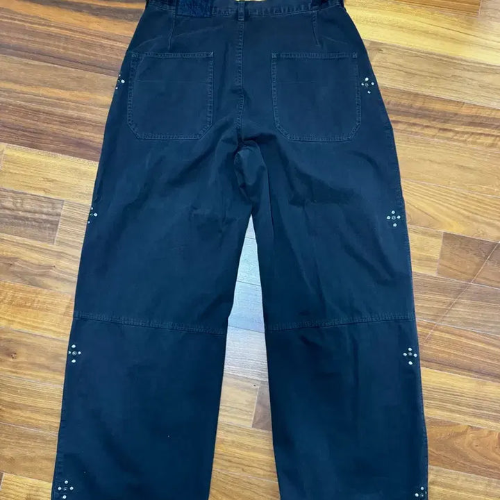 [BUNJANG] Politeuro 1011 Goshima Rivet Flower Vintage Charcoal / [4] 폴리테루 1011 고시마 리벳 플라워 빈티지차콜