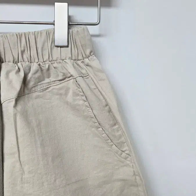 [BUNJANG] Beige Mini Skirt / S싸이즈 허리밴딩 베이지 스커트