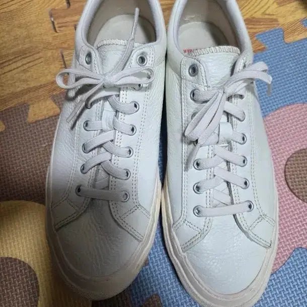 [BUNJANG] Catchball Original Leather Sneakers White 260 / 캐치볼 오리지날 레더 스니커즈 260 화이트