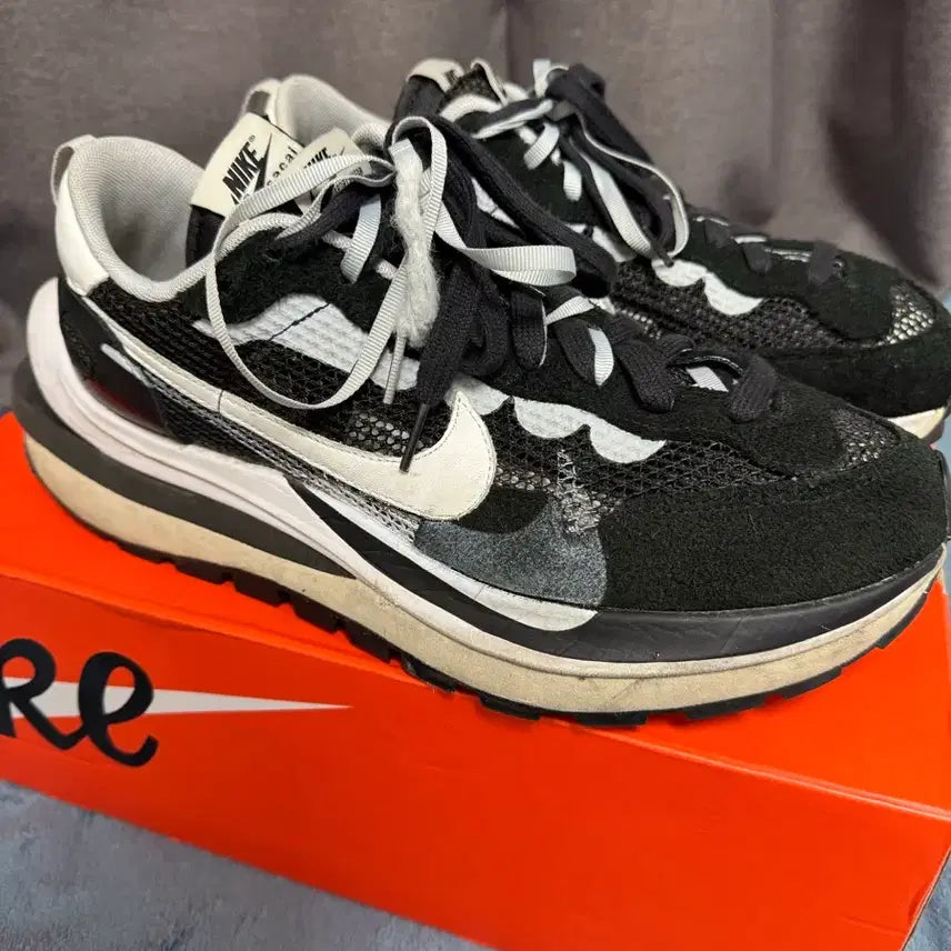 [BUNJANG] Nike x Sacai Vaporwaffle Black US 11 / 나이키 사카이 베이퍼와플 블랙 싸게 판매합니다
