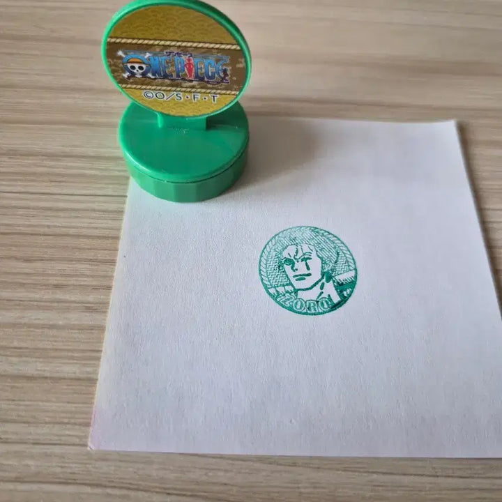 [BUNJANG] One Piece Zoro Stamp / 원피스 조로 도장 스탬프