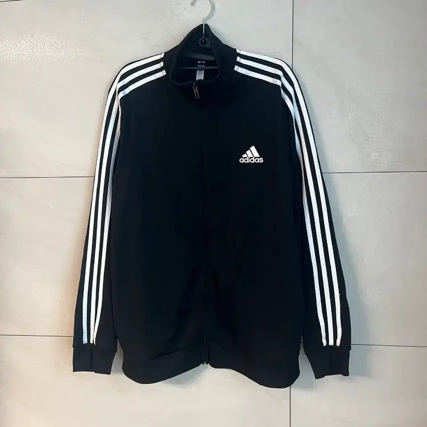 [BUNJANG] Adidas Track Jacket Black [2XL] / 아디다스 져지 블랙 [2XL]