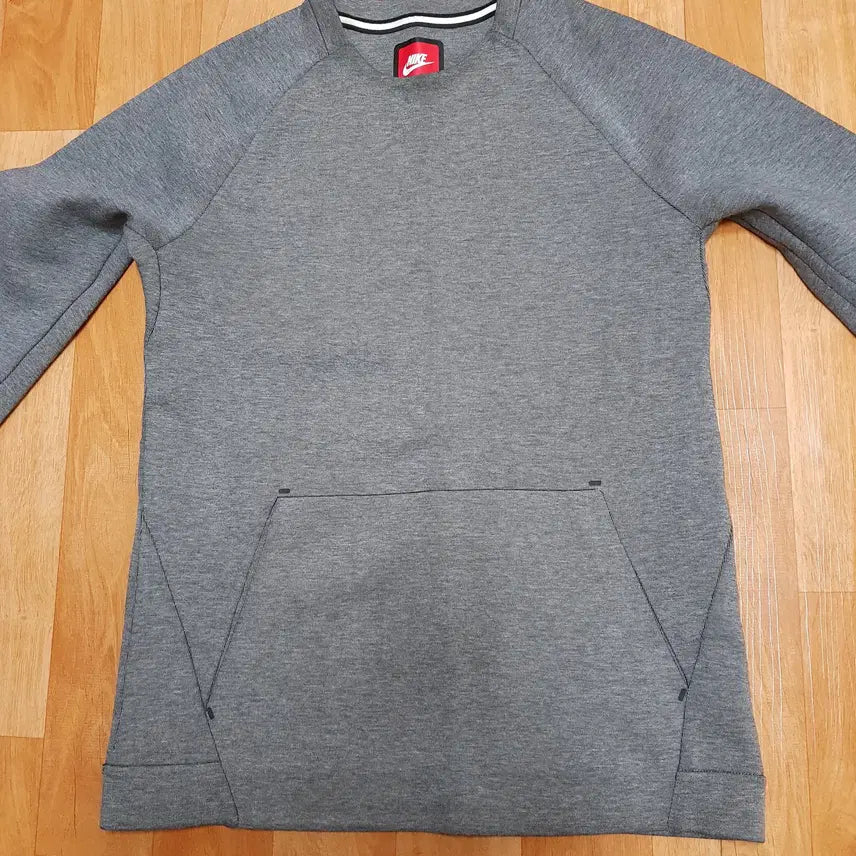 [BUNJANG] Nike Tech Fleece Crewneck Sweatshirt - Gray - Size M / 나이키 테크 플리스 크루넥 M