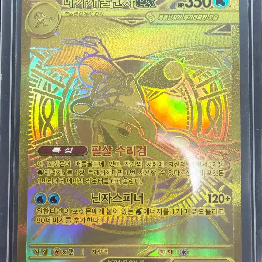 [BUNJANG] Mega Greninja Mur / Groudon Hr (Service) / 메가 개굴닌자 MUR + 무한다이노 Hr (서비스)