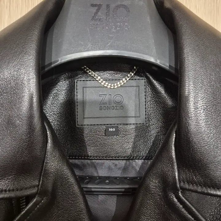 [BUNJANG] Ziozia Double Rider Leather Jacket / 지오송지오 더블라이더 가죽자켓 105