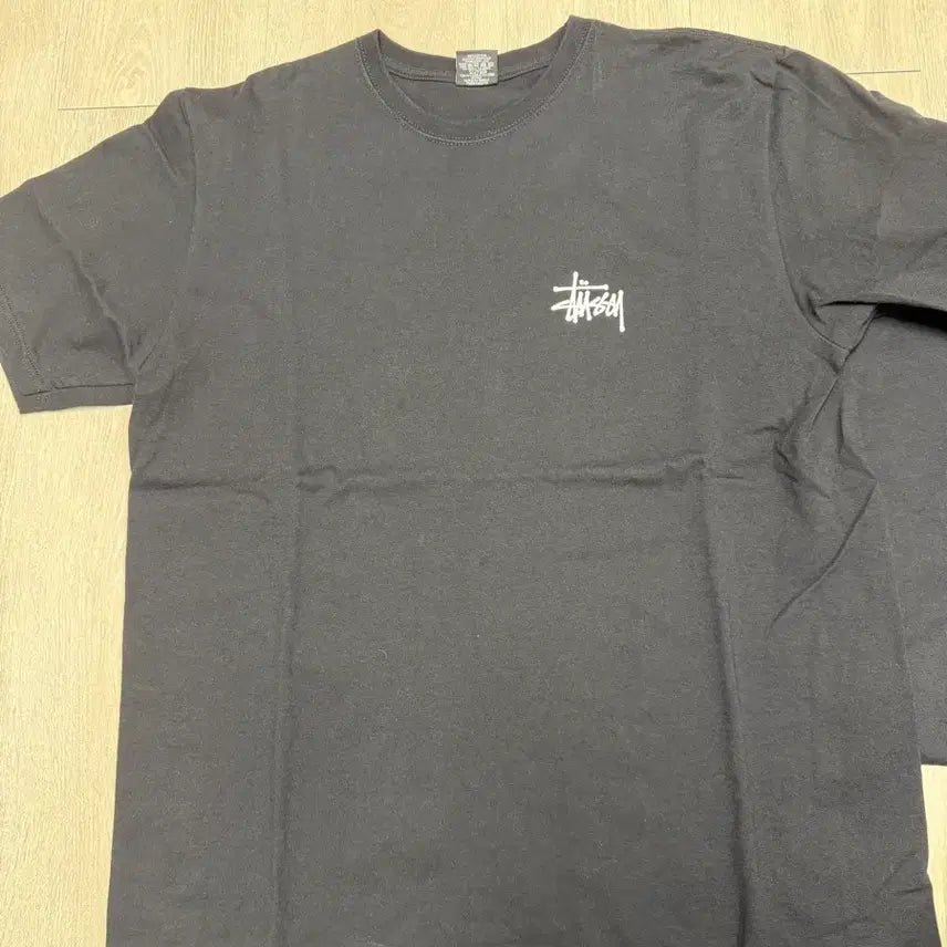 [BUNJANG] Stussy Melted Logo T-Shirt Black L / 스투시 멜티드 티셔츠  블랙 L