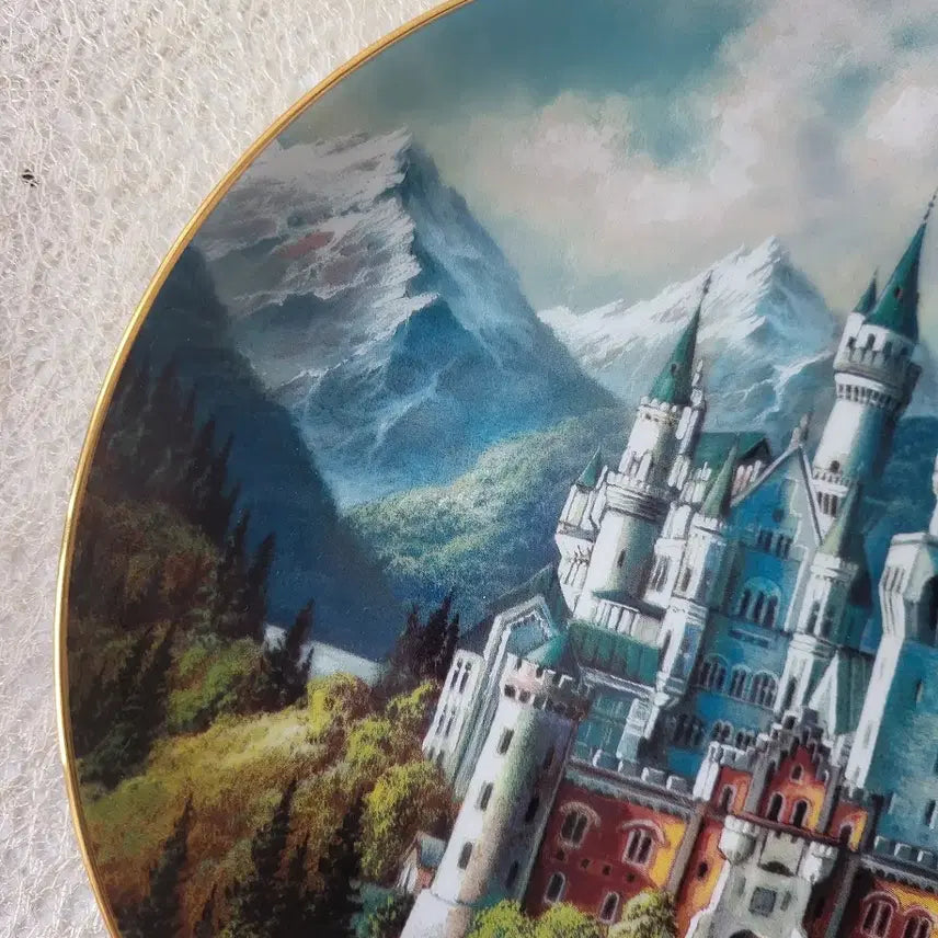 [BUNJANG] Limited Edition German Castle Decorative Plate / 독일 성 장식접시