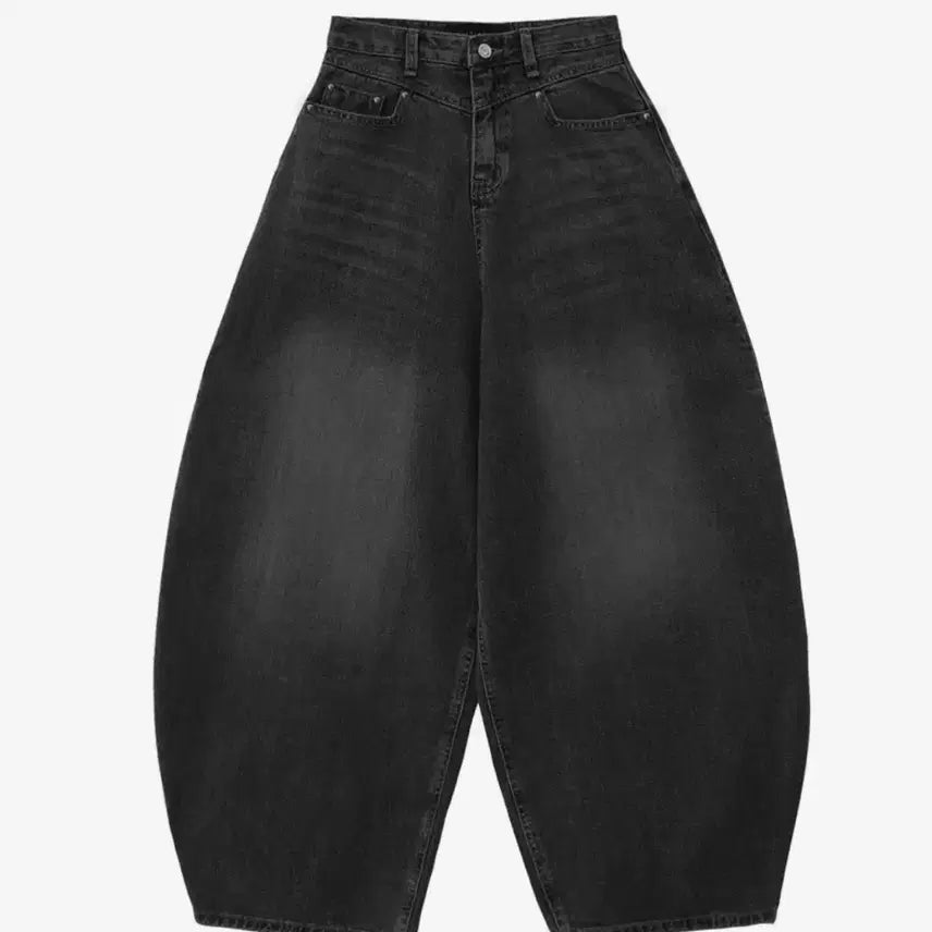 [BUNJANG] Triming Bird York Denim Pants Black Size 1 / 트리밍버드 요크 데님 팬츠 블랙