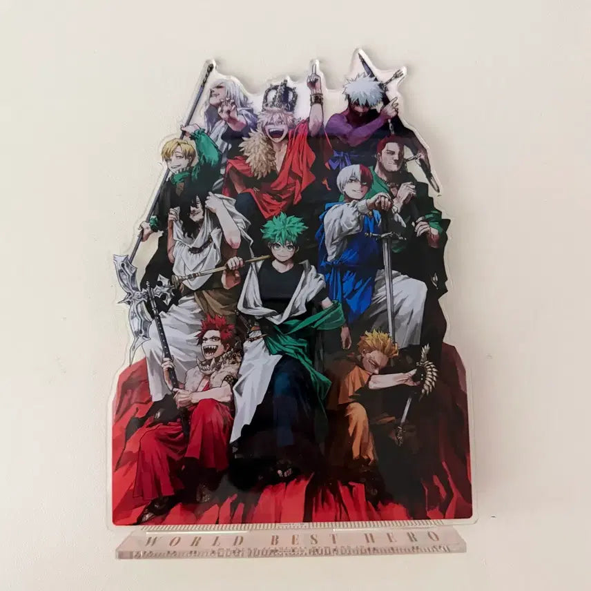 [BUNJANG] My Hero Academia Gigant Jump Acrylic Stand (Unsealed) / 나히아 기가점프 아크릴 개봉품